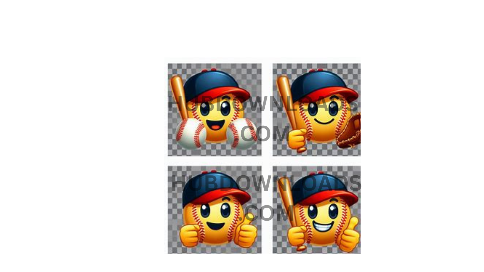 Baseball emoji with a bat and helmet, symbolizing excitement for a game.
