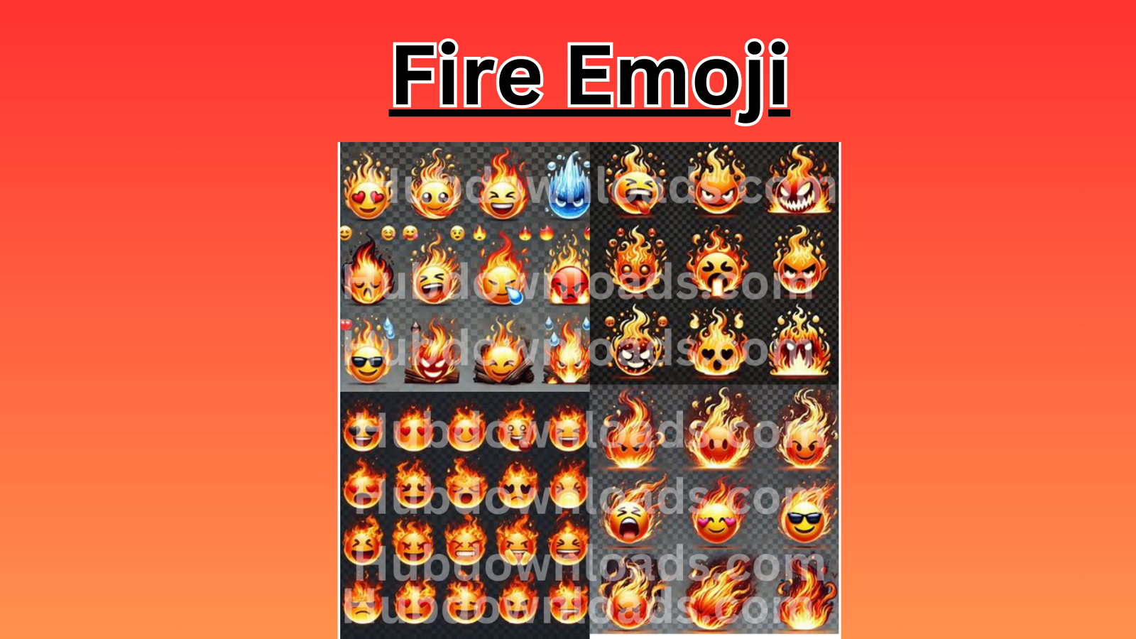 Fire Emoji Collection - Flame Emojis for Digital Messages"